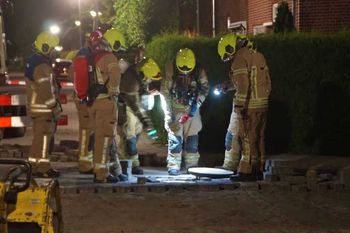 Er wordt gezocht naar het gaslek in de Wilhelminastraat