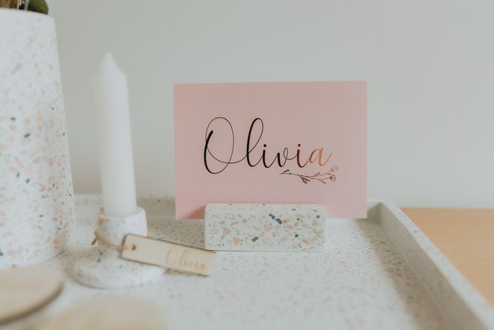 Esempio di una carta con un timbro stagnola.