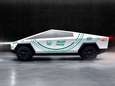 Na de Lamborghini en de Aston Martin gaat politie Dubai nu voor een Tesla Cybertruck
