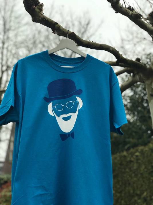 Het smurfenshirt.