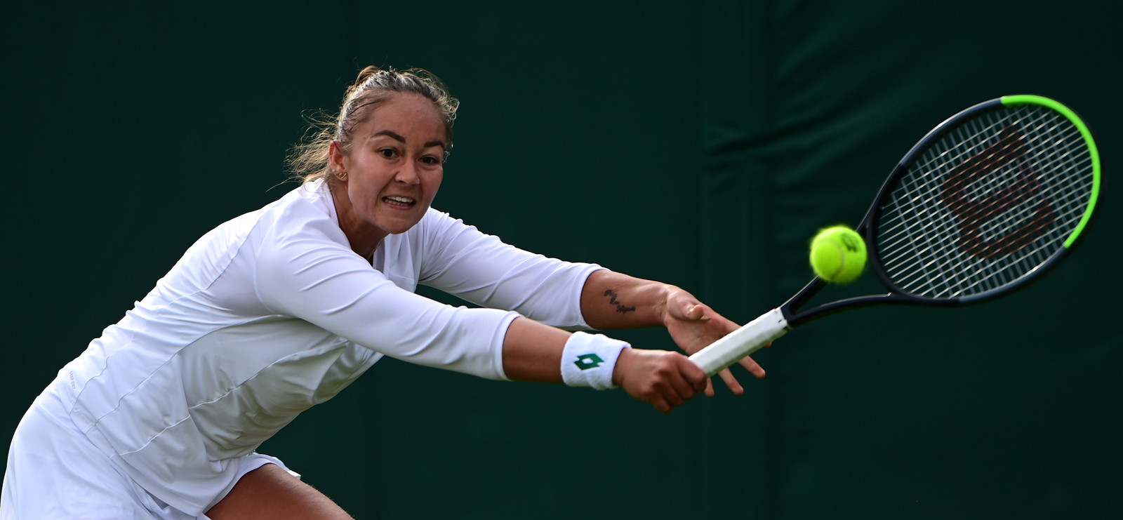 Lesley PattinamaKerkhove loopt hoofdtoernooi Wimbledon mis Foto