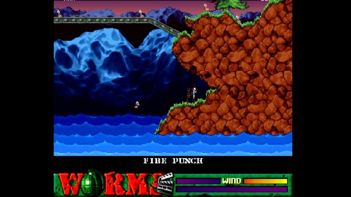 'Worms' verscheen een jaar na het faillissement van fabrikant Commodore nog voor de Amiga.