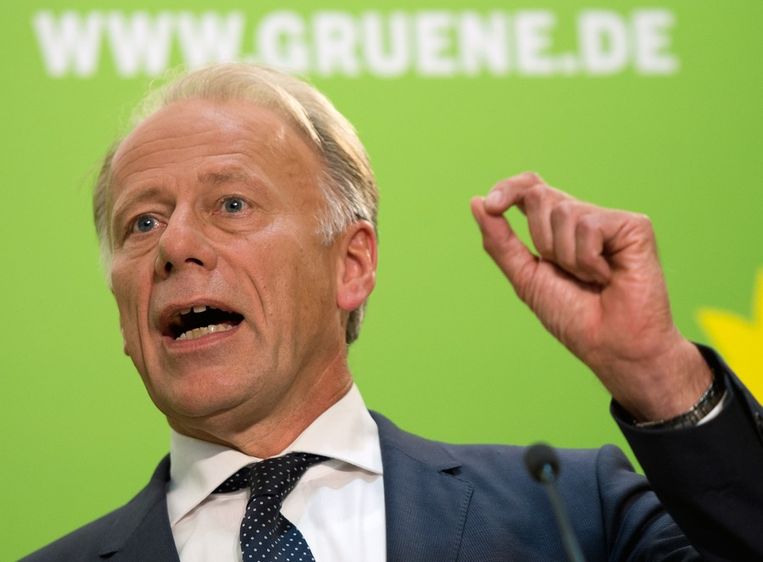Kandidaat Jürgen Trittin van de Grüne. Beeld ap