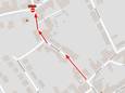 Eénrichting van het Gemeenteplein naar de Kauterhof.