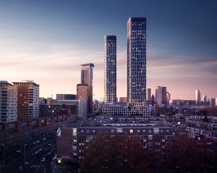 Het woningbouwplan The Grace (1400 appartementen) bij station Den Haag Hollands Spoor ligt nog altijd stil. Dat komt door de hoge bouwkosten, door de hoge rentes, maar vooral ook vanwege het landelijke plan om de middenhuur op de woningmarkt (tot 1000 euro per maand) te reguleren.