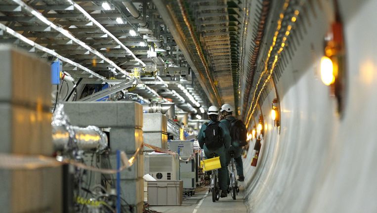 Onderzoekers in het CERN. Beeld reuters