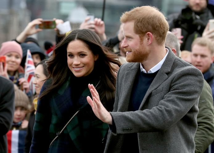 Prins Harry en zijn vrouw Meghan.