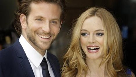 Heather Graham et l'acteur Bradley Cooper à la première du film The Hangover.
