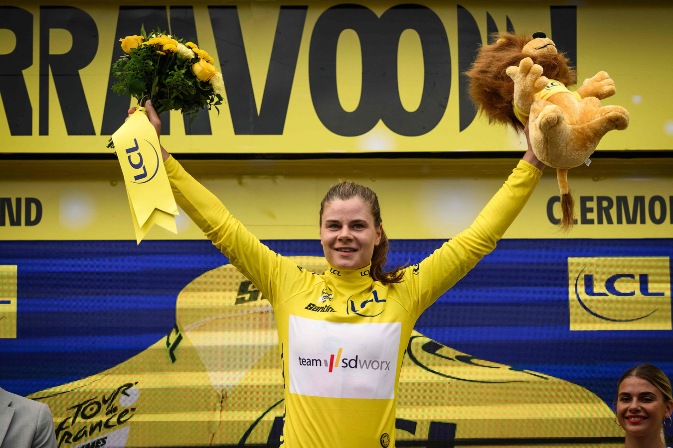Nederlandse sprintsters moeten het achter Lotte Kopecky doen met