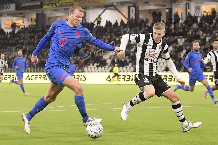 Henk Veerman kon het verschil niet maken tegen Heracles.