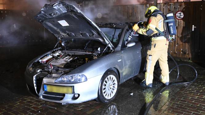 Auto loopt forse schade op bij brand in Breda