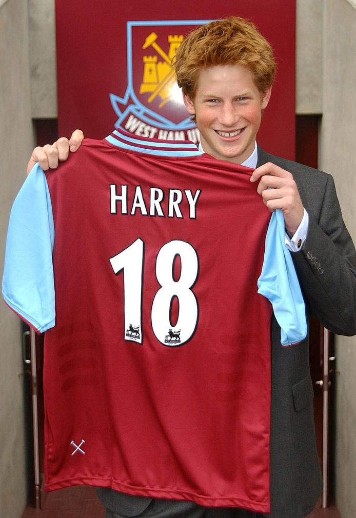 Prins Harry in 2002