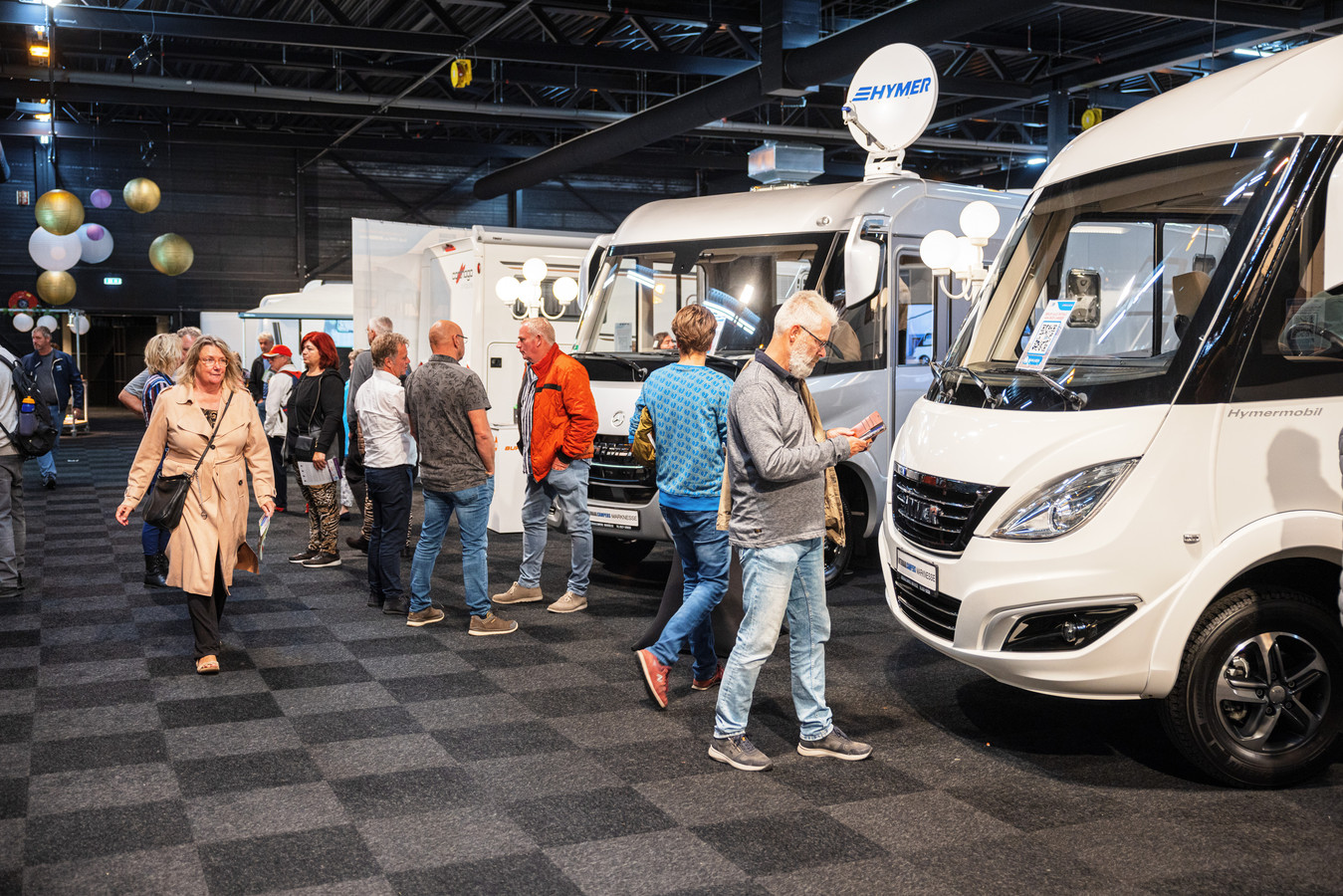 De Camperbeurs in Hardenberg is groter dan ooit.