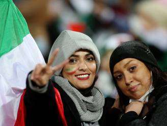 Voor het eerst in drie jaar nog eens vrouwen bij voetbalmatch in Iran