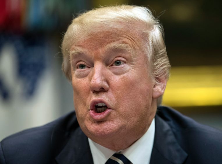 Amerikaans president Donald Trump. Beeld AP