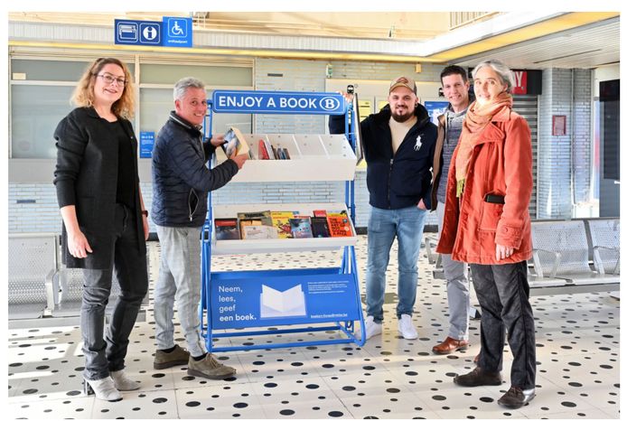 Station Landen krijgt boekenruilkast Landen hln.be