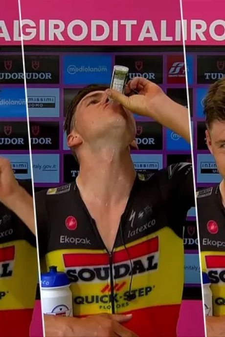 Quelle est cette boisson contestée et onéreuse ingurgitée par Evenepoel au Giro?