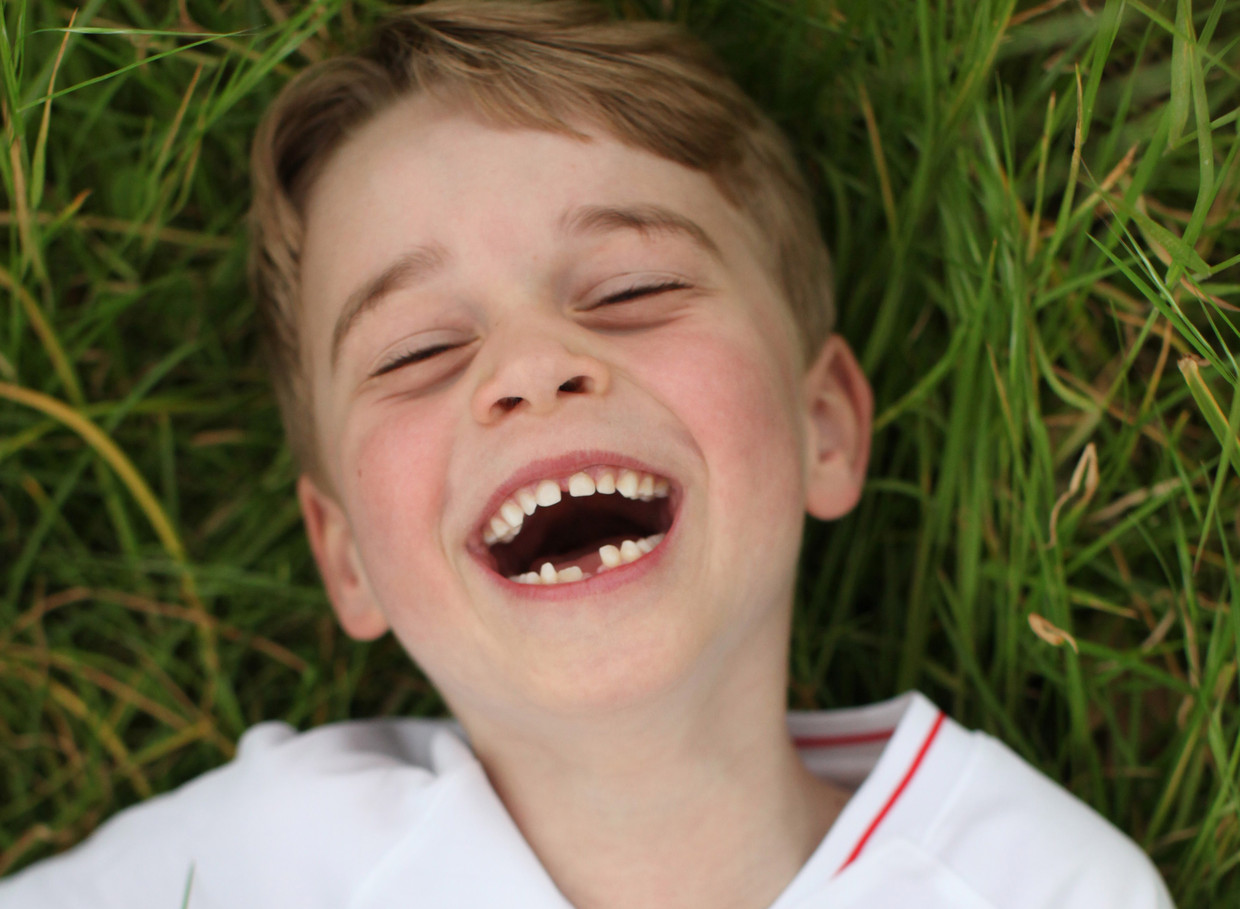 Prins George, zoon van prins William en Kate. Beeld Kate Middleton