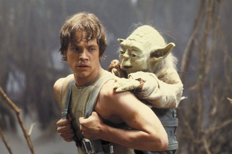 Mark Hamill als Luke Skywalker in Star Wars: Episode V - The Empire Strikes Back (1980). Beeld 