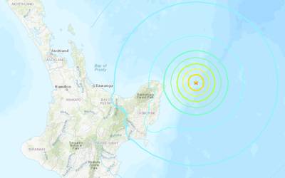 Zware aardbeving ter hoogte van Nieuw-Zeeland,  vrees voor tsunami