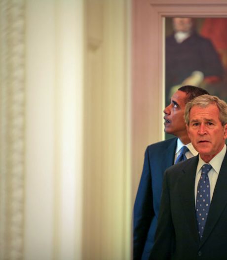 Een gesprek tussen president Bush en zijn opvolger Obama: ‘Even was ik sprakeloos’