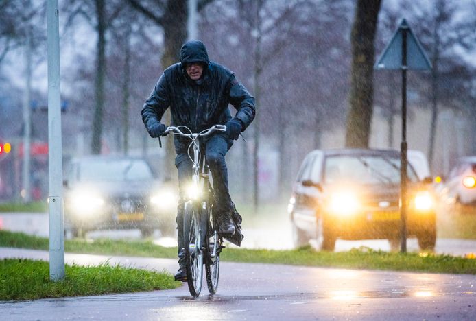 De lente  is deze week nog ver te zoeken
