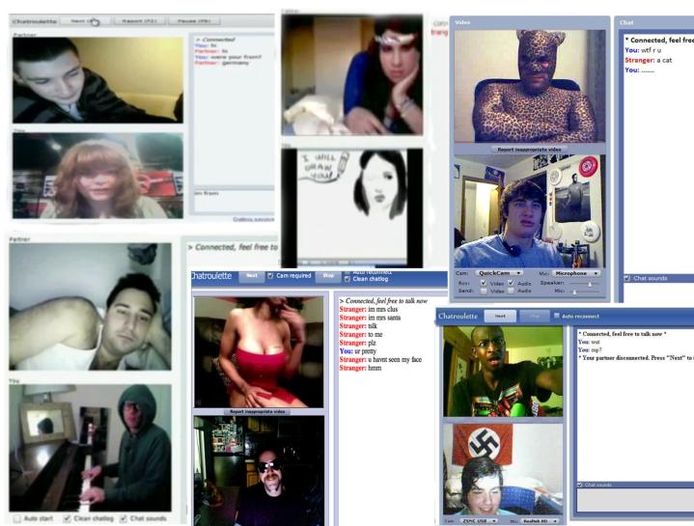 Chatroulette face Bazoocam