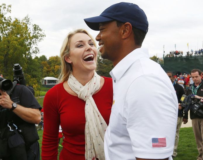 Tiger Woods en Lindsey Vonn.