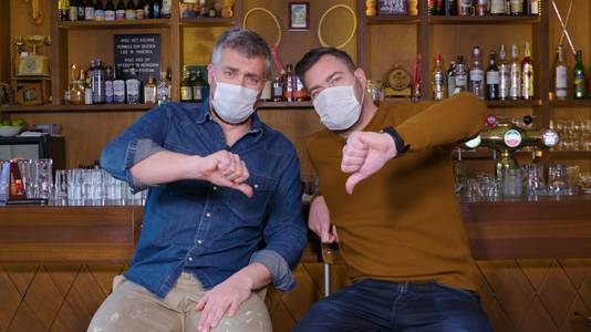 Hidde van Warmerdam (links) maakte voor deze site eerder de voetbalshow Panenka, samen met Sjoerd Mossou