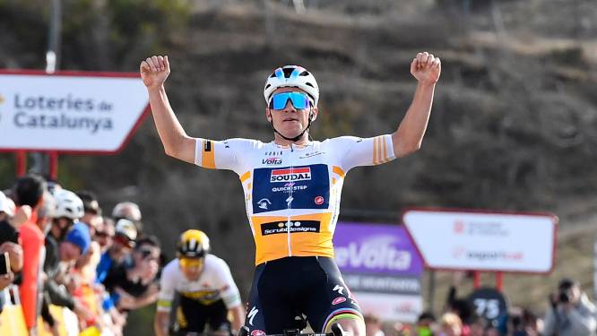 Remco Evenepoel is Primoz Roglic nu wel de baas in de Ronde van Catalonië