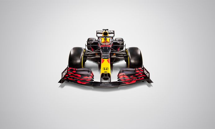 Met deze auto Max Verstappen dit jaar voor de titel Formule 1 |