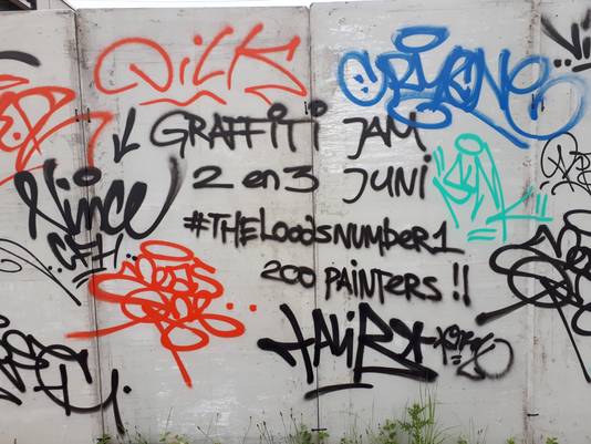 De vierde Graffiti Jam gaat in The Loods aan de  Oostelijkehavendijk in Roosendaal weer groter worden.. Foto Alfred de Bruin