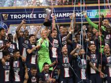 PSG zonder Kylian Mbappé eenvoudig naar elfde Franse Supercup