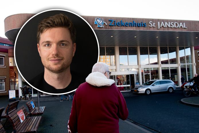 Brian Stuivenberg (inzet) schiet ziekenhuis St Jansdal te hulp als zorgreservist.