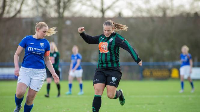 Voetbalsters Woezik wachten nog op eerste zege, Astrantia ‘had voor rust al 9 treffers kunnen maken’