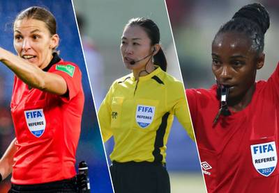 De drie vrouwelijke hoofdrefs die voor WK-primeur zorgen: 