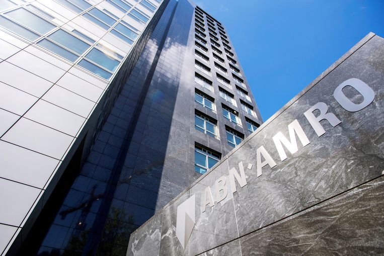 Hoofdkantoor van ABN Amro in Amsterdam.  Beeld Reuters