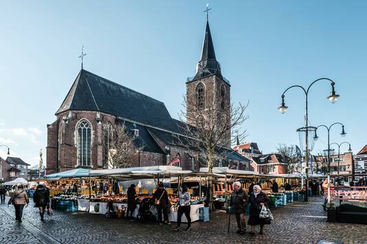 De weekmarkt in Winterswijk.