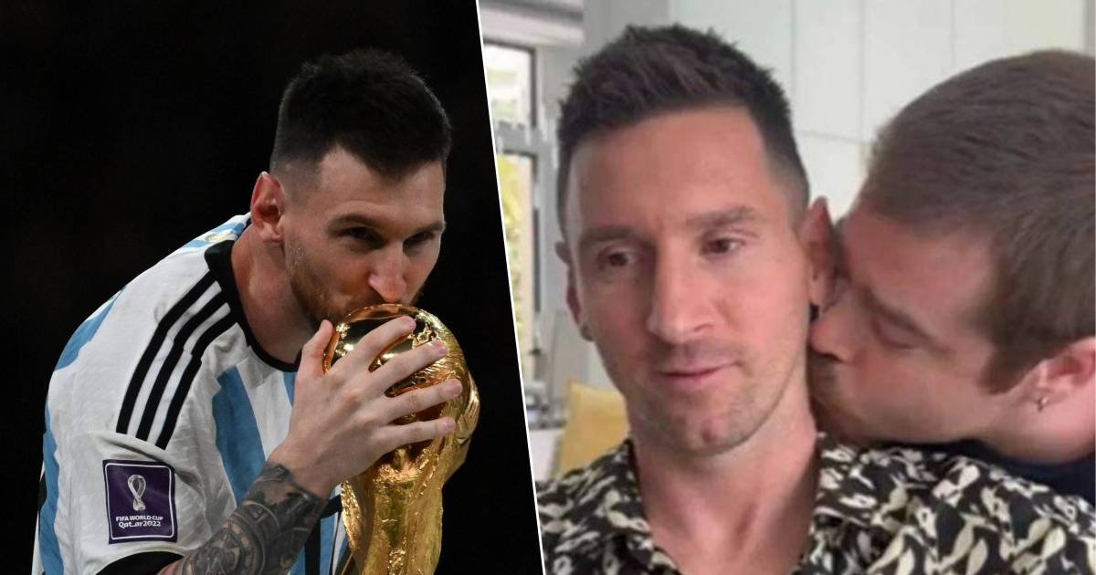 look.  First he gets a strange kiss that goes viral, then Messi attacks PSG: ‘I didn’t get any recognition after the World Cup’ |  Foreign football