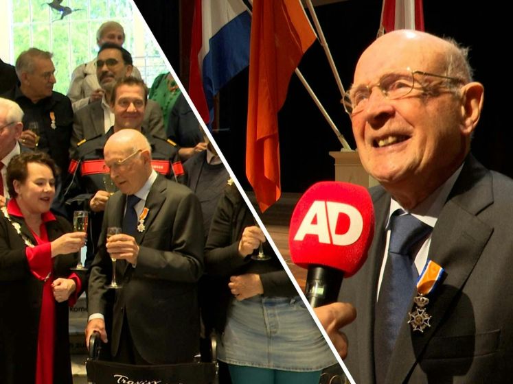Albert (98) mag als oudste Nederlander toetreden tot Koninklijke Orde