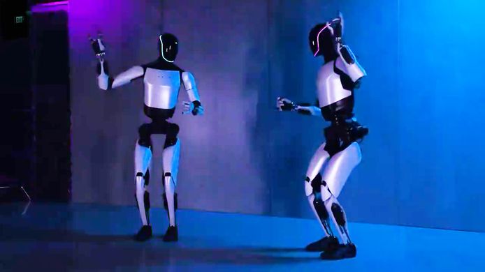 Nieuwe versie Tesla-robot is sneller en kan dansen