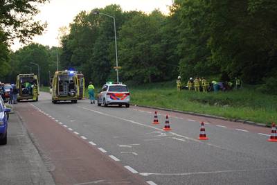 Tweetal gewond bij ernstig ongeluk, traumaheli landt in Doetinchem