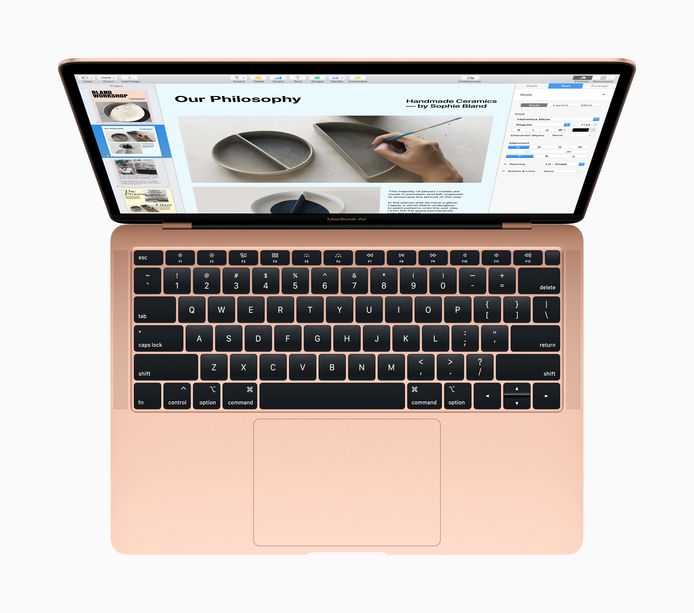 De nieuwe MacBook Air (2018)