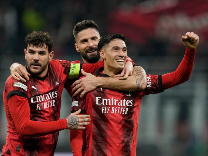 Pegel van Tijjani Reijnders belangrijk bij zege AC Milan, Liverpool en AS Roma dicht bij kwartfinales