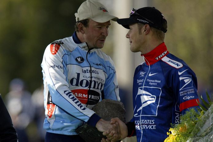 La dernière victoire de Johan Museeuw, la révélation de Tom Boonen: les téléspectateurs de la VRT reverront la dantesque édition 2002 de Paris-Roubaix dimanche après-midi.