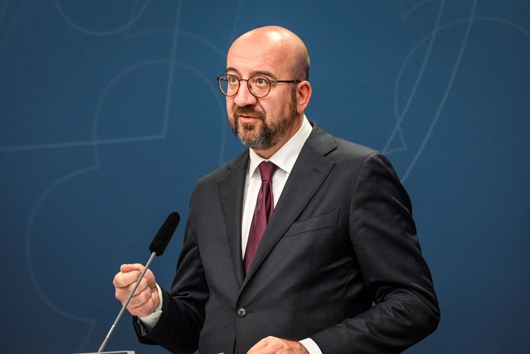 Raadsvoorzitter Charles Michel. Beeld Reuters