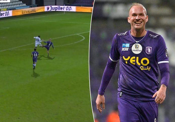 Holzhauser werd als libero nog voor rust van het veld gestuurd.