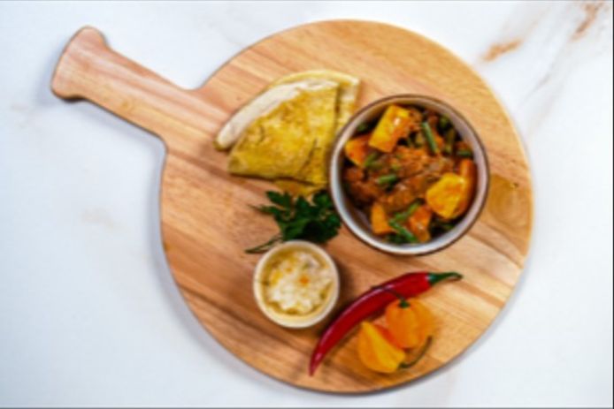 Derde recept in de vegan receptenwedstrijd: Vegan roti van Mr No Meat