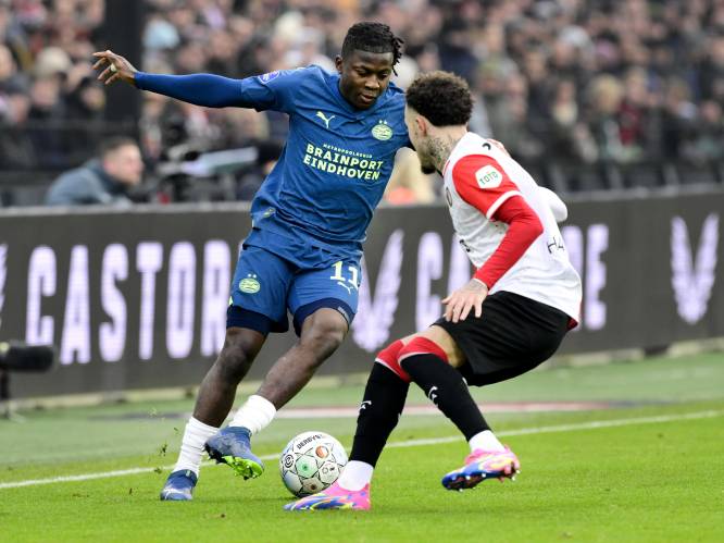 KIJK. Bakayoko helpt PSV met prachtige assist in topper tegen Feyenoord aan 42 op 42 (!): “Het gaat lekker”