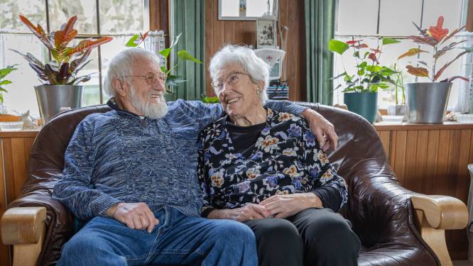 Werk op zee kon huwelijk van Joris en Riet Goudswaard niet verstoren; echtpaar is 65 jaar getrouwd